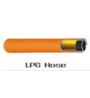 Super Hose LPG Hose Single Wire Braided – LPG Safe Single Steel Wire Braided Rubber Hose with High Pressure and Abrasion Resistance, Certified for Gas Transfer